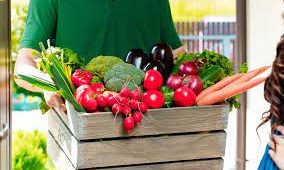Online vegetable shopping